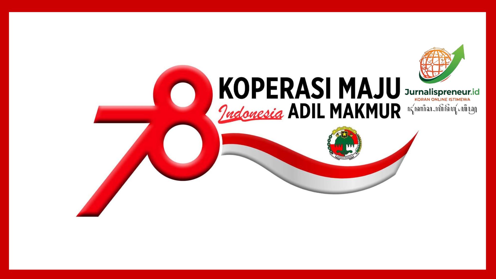 Koperasi Maju, Indonesia Adil dan Makmur