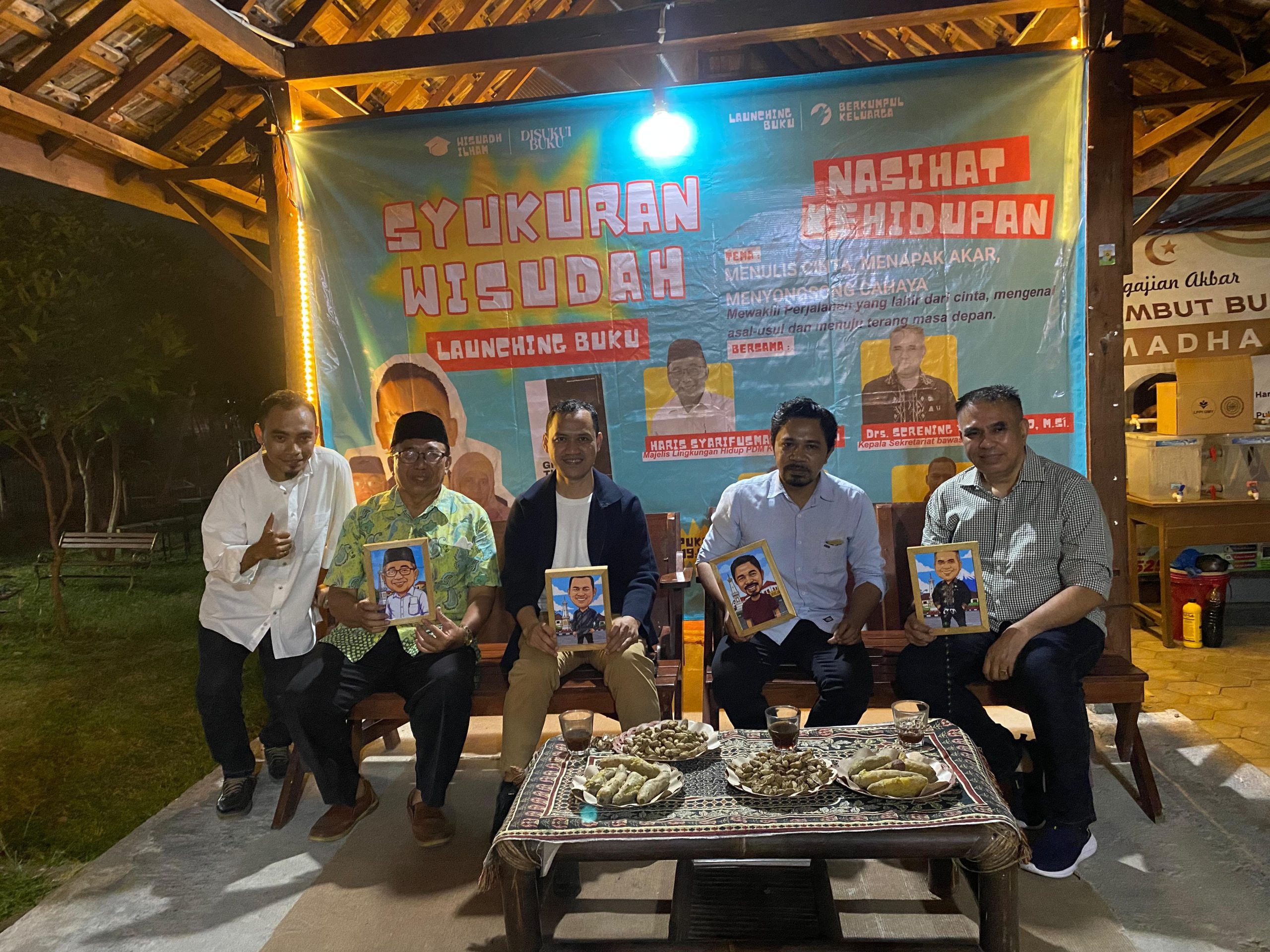 Syukuran Wisuda Ilhamsyah Muhammad Nurdin, M.Psi: Perayaan Syukur, Literasi, dan Pesan Kehidupan di Yogyakarta