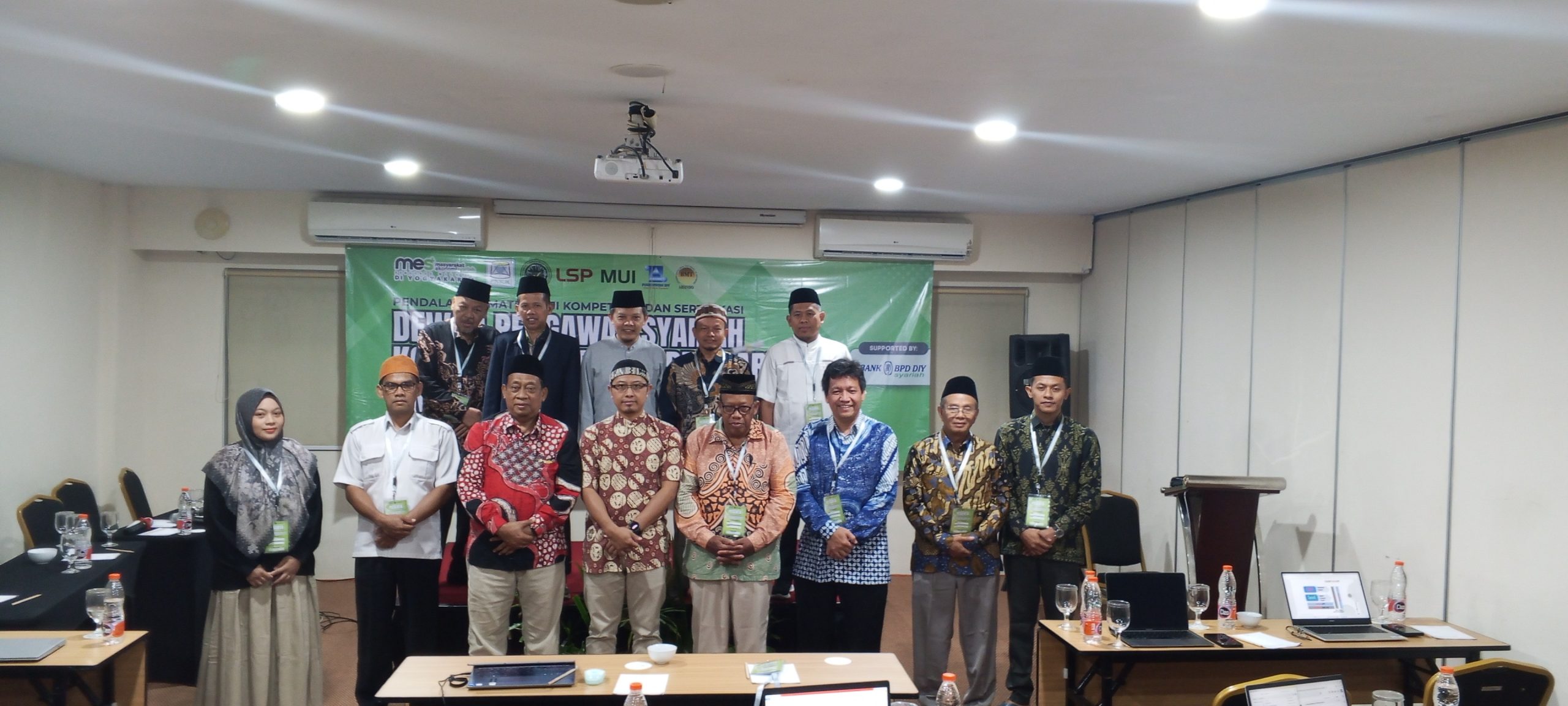 Pendalaman Materi, Uji Kompetensi, dan Sertifikasi Dewan Pengawas Syariah Digelar di Yogyakarta