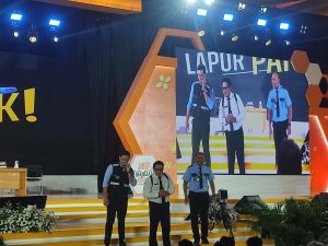 Penampilan "Lapor Pak". ( Foto: Herdy)