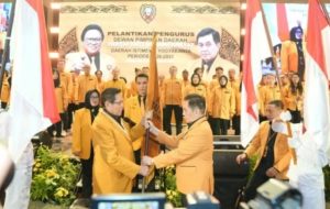 Prosesi Pelantikan. (Foto: Istimewa)